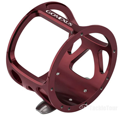 The company is building aluminum reel frames like this one for Penn Senator reels