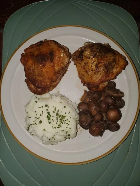 Air fryer Italian Chicken.webp