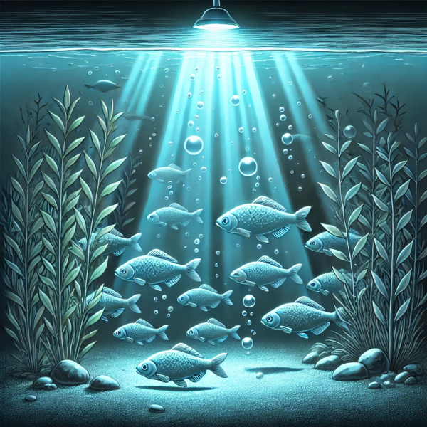 DALL·E 2024-09-27 18.31.35 - An illustration of an underwater scene showing the behavior of fi...png