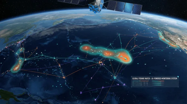 Global Fishing Watch AI Satellite Monitoring