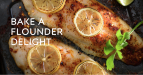Flounder Delight: Baked Lemon and Black Pepper Recipe